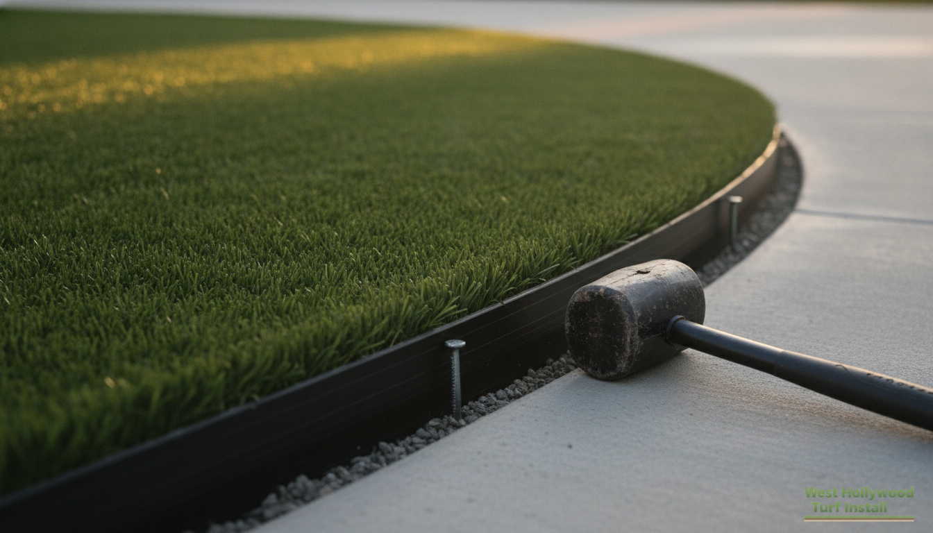 Turf Edging and Bender Board Installation