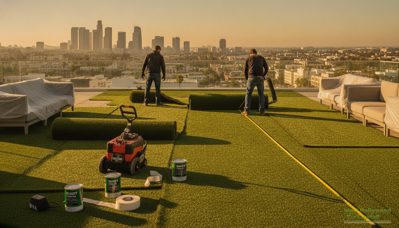 Commercial Turf Installation